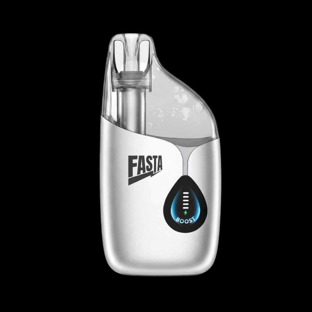 Flavor VIP FASTA 50K vaporizador desechable plateado con pantalla digital y modo boost