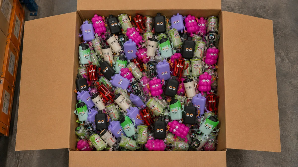 Caja con piezas sorpresa de Flavor VIP